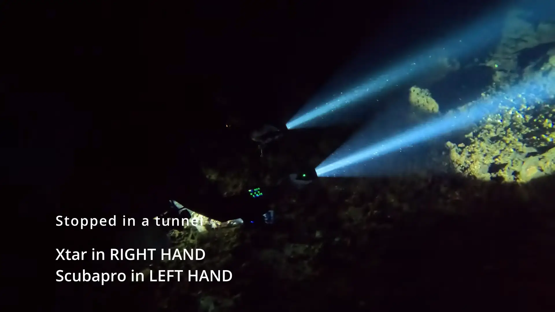 D26 2800 vs Scubapro Nova 850R beam comparison 